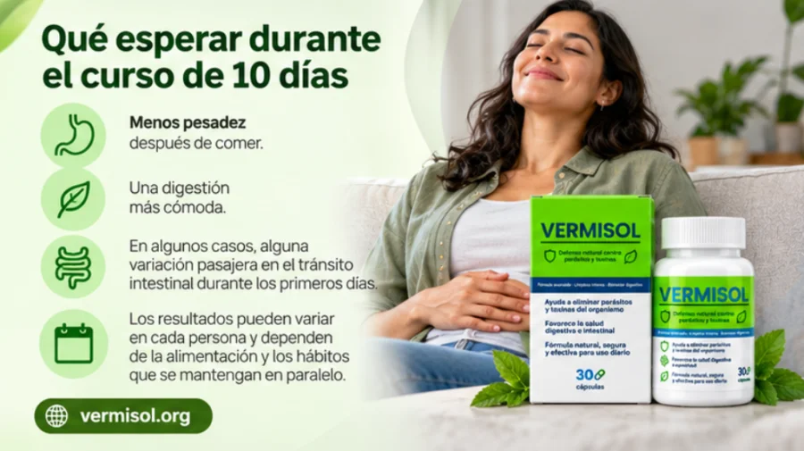 Vermisol — curso de 10 días de uso